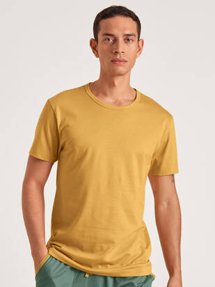 CALIDA 100% Nature Refresh T-Shirt sautere-yellow