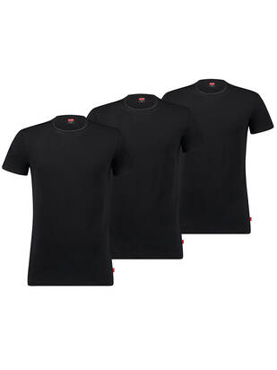 LEVIS Basic Crew T-Shirt jet-schwarz